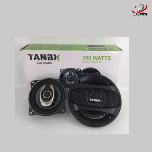 Bocinas TanbX 4" / 12V / 250W