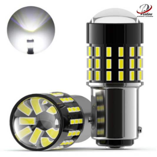 Focos Led  Para Freno / Dirección / Reversa / 12-24V / 78W / Blanca Amarillo o Rojo