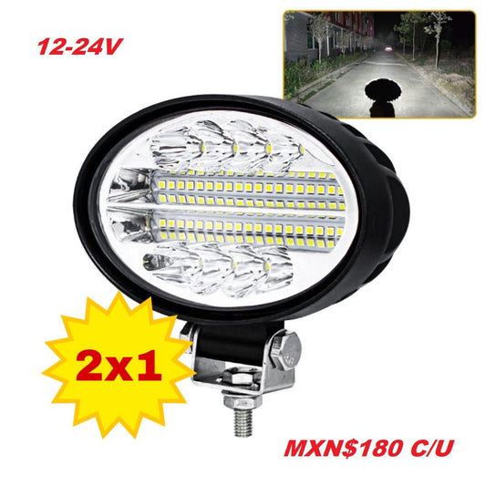 2X1 Foco Led Neblinero Trabajo 12-24V / 30W