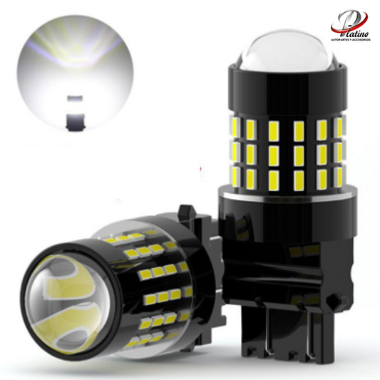 Focos Led Freno / Dirección / Reversa / 12-24V / 78W / 3157