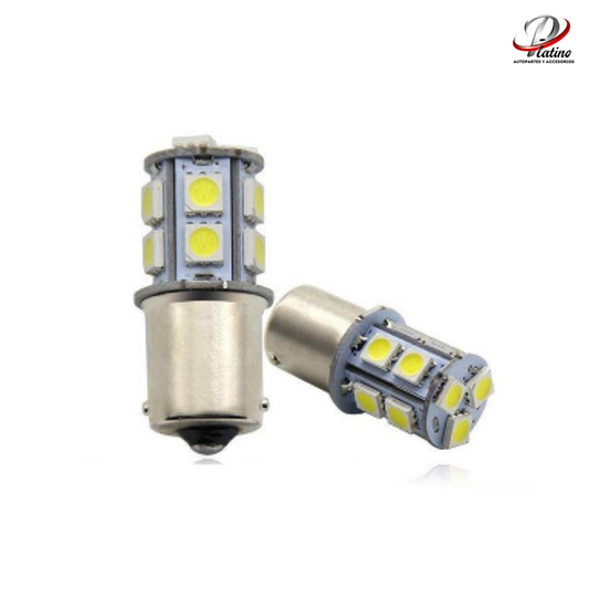 Focos Led Freno / Dirección / Reversa / 12V / 13W / Blanco o Amarillo o Rojo