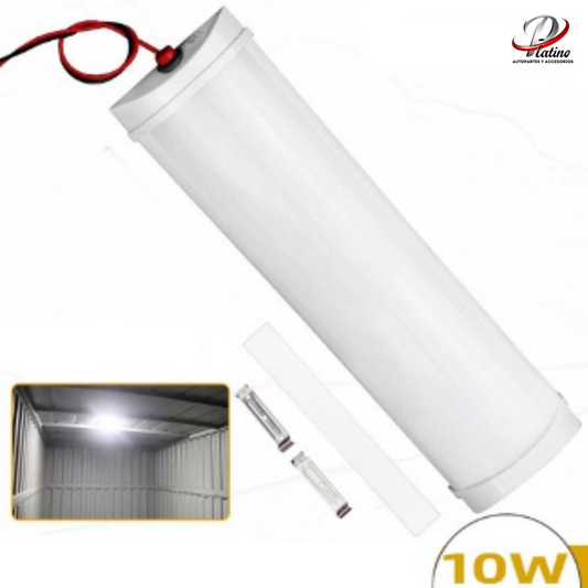 Luz Led Cabina/Techo 12-80V / 10W / Blanco Rectangular