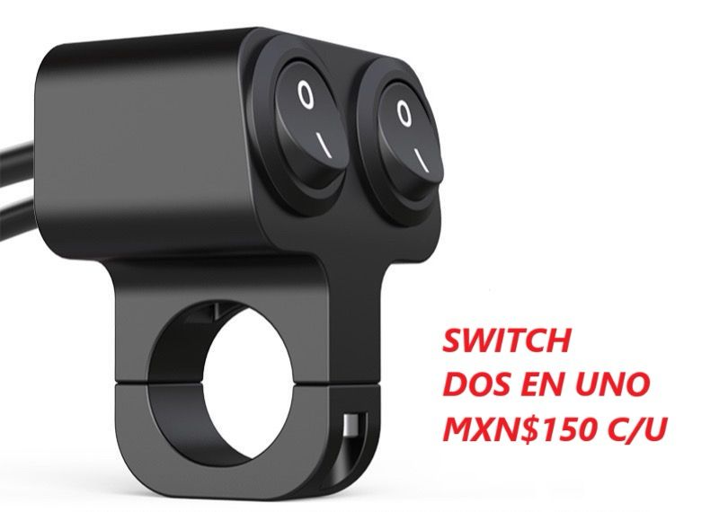 Boton switch dos en uno