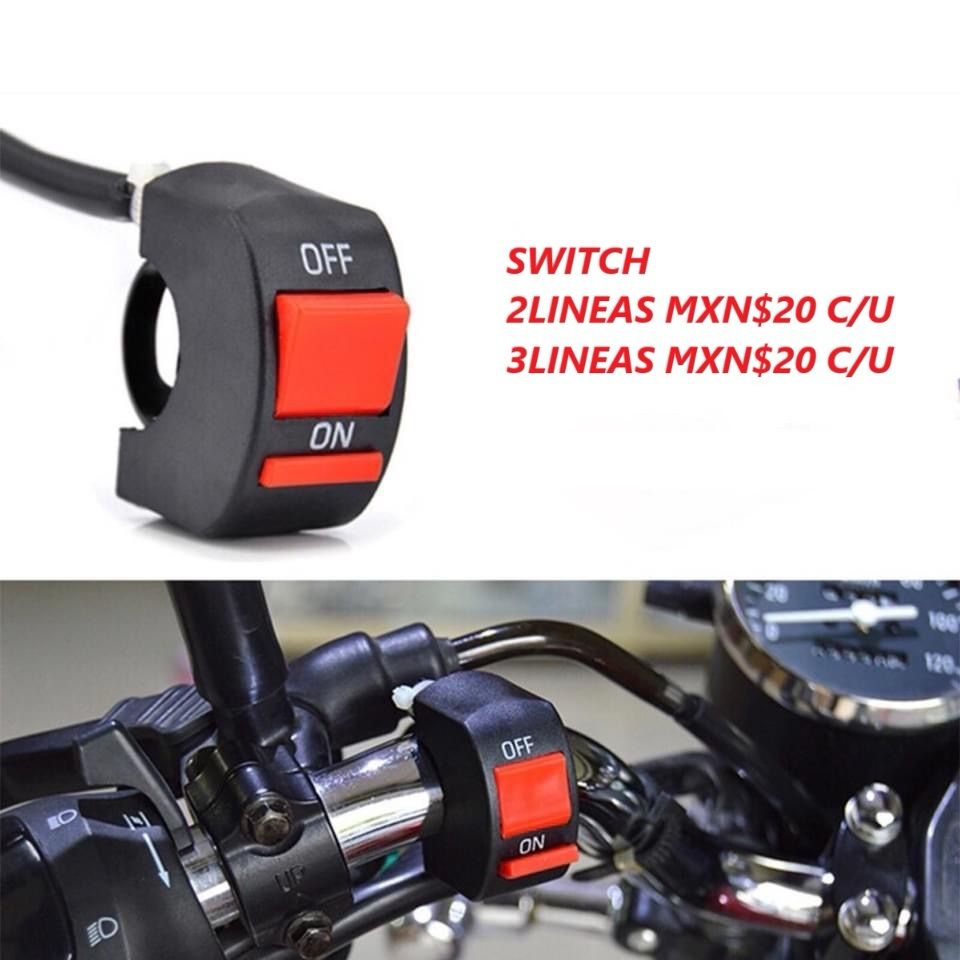 Boton para moto