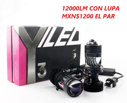 Led principal con lupa