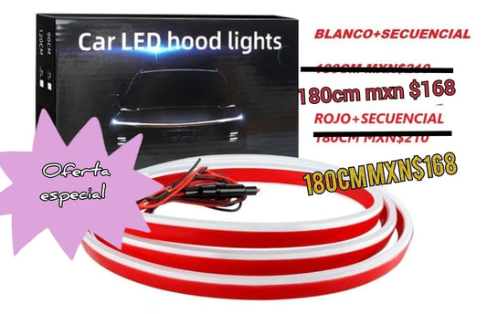 Tira Led Decorativa Secuencial P/Capot