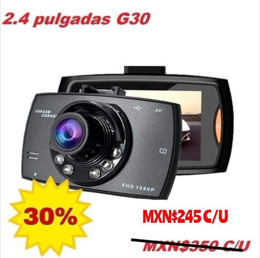 Kit de Cámara 2.4" G30 Car Camcorder