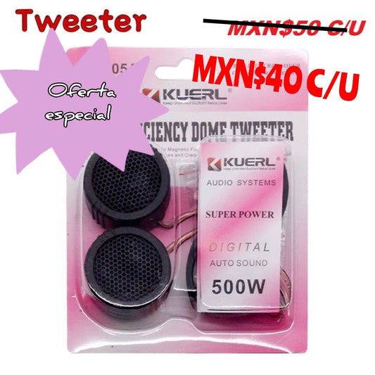 Kit Tweeter P/Sonido Auto