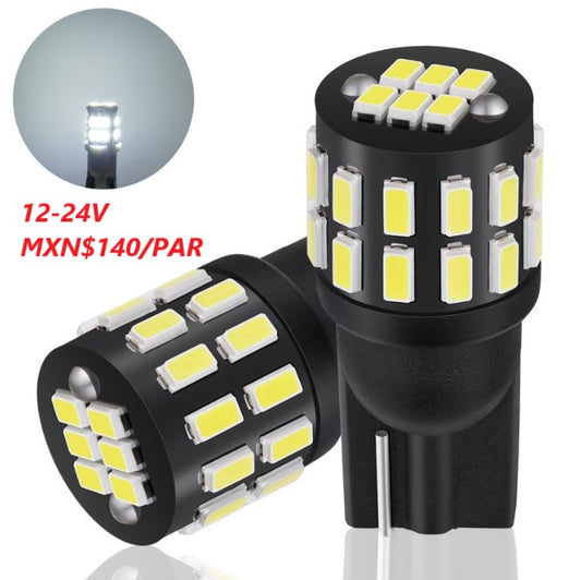 Focos LED Para Parking T10 12-24V / 30W